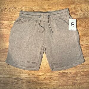 NWT Relaxed Brown Comfort Shorts Athletic Vacation Yoga Shorts